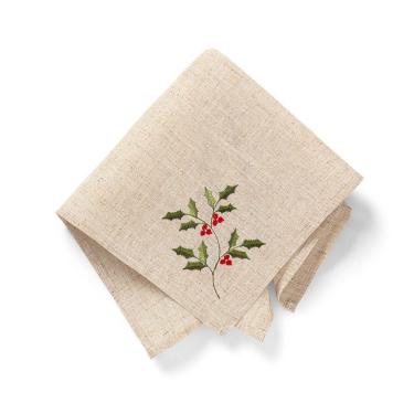 Imagem de Guardanapo Copa E Cia 4 Peças Unité Azevinho Natural