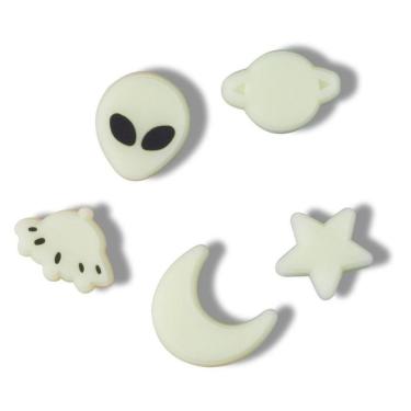 Imagem de Jibbitz™ Teto Estrelado Brilha no Escuro Pack com 5 Peças UNICO-Unissex