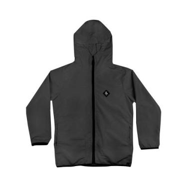 Imagem de Jaqueta Corta Vento Light Infantil Grey WSS Diamond - WSS BRASIL, Cinz