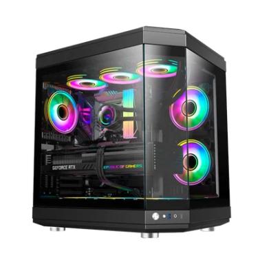 Imagem de PC Gamer Completo Intel Core i7 14700f, RTX 4060, 16gb RGB Ddr4, SSD Nvme 1TB, 700w 80 Plus, Unr07-e