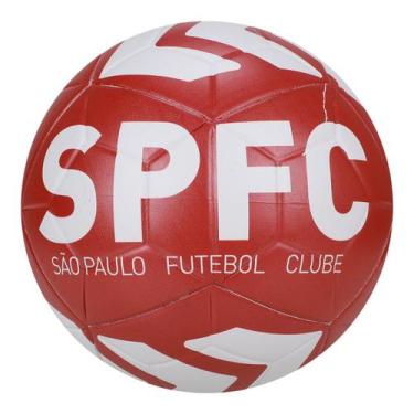 Imagem de Bola De Futebol São Paulo - New Balance, Vermelho, Preto, Único