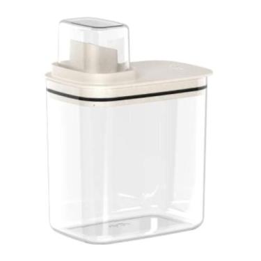 Imagem de Dispenser Flow 1,5L Porta Sabão Líquido Amaciante Com Tampa Medidora -