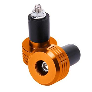 Imagem de Extremidade do punho do guidão motocicleta Plugues de alumínio Acessórios do controle deslizante motocicleta (Gama Ofor) Extremidade do punho do guidão motocicleta Punho deslizante do guidão