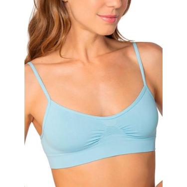 Imagem de Sutiã top Lupo Loba 41100-001 Básico Sem Costura Poliamida T. PP/GG, P