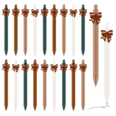 Imagem de Sayglossy 20 peças de canetas esportivas com tema de arco divertido canetas esferográficas temáticas de plástico a granel esportes futebol beisebol futebol softbol lembrancinhas de festa para times