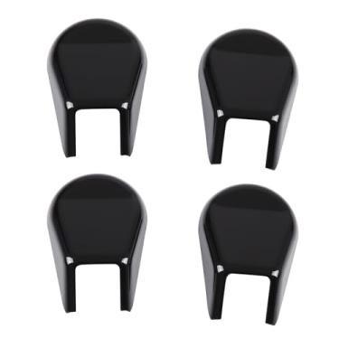 Imagem de Aunginsy Tampa de parafusos de fixação do suporte do assento dianteiro do carro compatível com Toyota FJ Cruiser 2007-2024 Capas de suporte de pé do banco dianteiro antipoeira para carro Suporte de