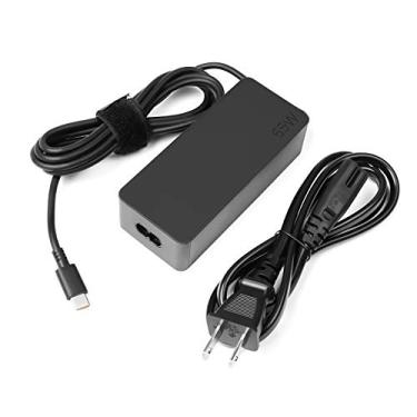 Imagem de Carregador USB-C de 2 pinos 65 W para ThinkPad X1 Carbon Gen 9, X1 Yoga Gen 6 ThinkPad T15 T14 P14s P15s e14 15 l14 l15 gen 2 t490 t490s t495 t495s t590 l490 l590 l5s E490 e495 e590 e595