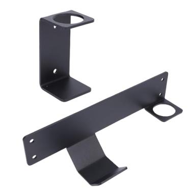 Imagem de Yosoo Suporte de Rack de Suporte de Tomada de Chão para Montagem Em Parede, Organizador de Suportes de Carrinho Hidráulico Com Gancho de Parede de Aço Carbono, Ferramenta de