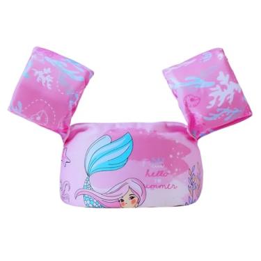 Imagem de Boia Salva-Vidas Colete Infantil, Não Fura, Segurança para Praia e Piscina, Ajustável para Crianças de 1 Ano (ou 8kg) até 25kg (Sereia Elegante)
