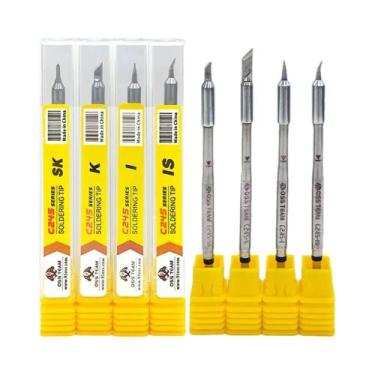 Imagem de Kit De Pontas De Ferro De Solda De Precisão Para Estação De Soldagem U