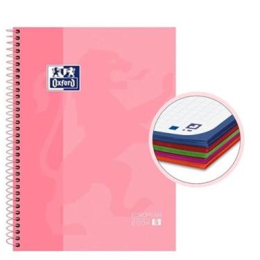 Imagem de Caderno Universitário Oxford 1 ou 5 Matérias Digitalizável + Marcador,