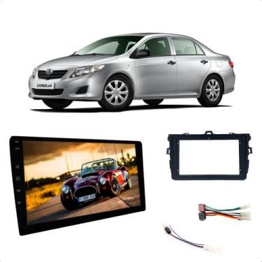 Imagem de Kit Central Multimídia 2 Din MP5 9 Polegadas HT-9000 Touch Bluetooth +