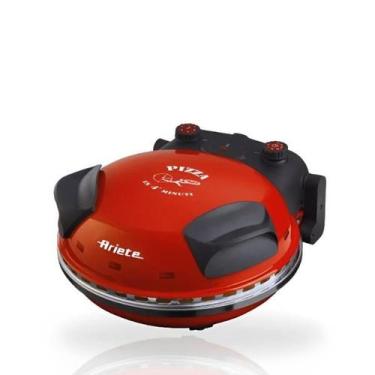 Imagem de Forno De Pizza Elétrico Com Pedra Refratária 1200W 220V Vermelho Ariet