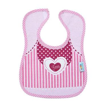Imagem de Babador Mini Herdeiros love com forro PVC 6502 - Minasrey