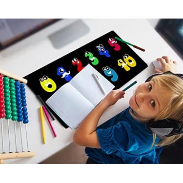 Imagem de Mouse Pad/Desk Pad Grande 30x70cm - Infantil Monstrinhos Alegres