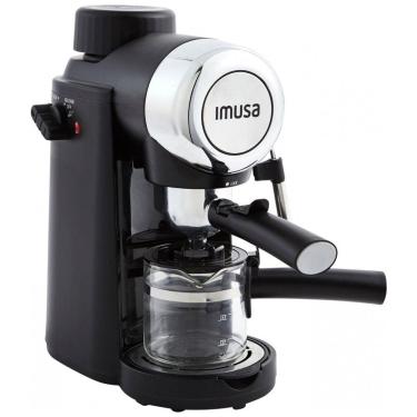 Imagem de Máquina de Café Expresso 5 Bar Imusa até 4 Xícaras para Café e Cappuccino, 110V 800W Preta