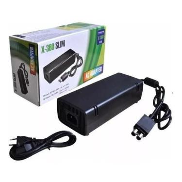 Imagem de Fonte compativel Para Xbox 360 Slim 2 Pinos Bivolt 135w kanup - M.A