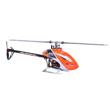Imagem de Helicóptero OMPHOBBY M2 EVO MK2 RC para adultos - Helicópteros RC acrobáticos 3D 6CH ao ar livre com motores duplos de acionamento direto sem escova, mini aeronave RC ao ar livre para pilotos