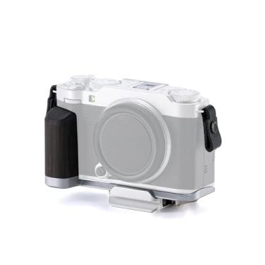 Imagem de Tilta Gaiola de câmera vintage compatível com kit de base Fujifilm X-M5 | Aderência para polegar | Acessórios de alça | Pontos de montagem | Leve (prata)