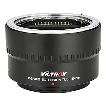 Imagem de VILTROX Tubo De Extensão Macro Dg-Gfx 45 Mm, Anel Adaptador Foco Automático Compatível Com Lente Formato Médio Fuji G-Mount Para Câmera Fujifilm Gfx 50S/50R