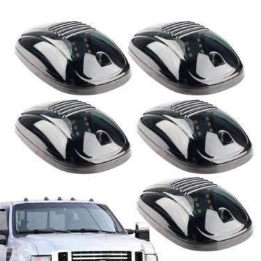 Imagem de Luzes de cabine de caminhão SHZONS Solar Wireless LED à prova d'água