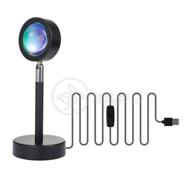 Imagem de Mini Ring Light Sunset Projetor Luminária