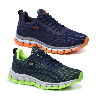 Imagem de Kit 2 Tênis O Equilíbrio Perfeito entre Conforto e Performance Cor:;Gênero:Masculino;Tamanho:34-Masculino