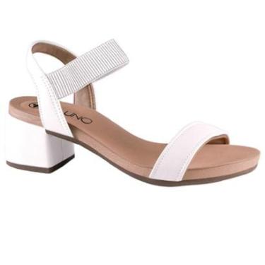 Imagem de SANDALIA VIA UNO SALTO BLOCO ELASTICO REF 889002SIAVV-Feminino