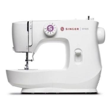 Imagem de Máquina de Costura Portátil Singer M1605 127V com Acessórios 6 Pontos 