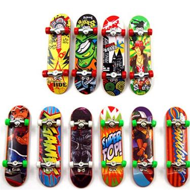 Imagem de EVERY- Conjunto de 2 peças de skate de dedo e skate para crianças, presente de madeira de bordo, novo skate profissional mini