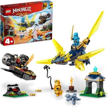 Imagem de Lego Ninjago - Batalha Do Bebê Dragão De Nya E Arin 71798