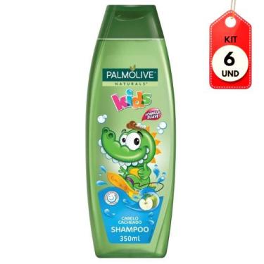 Imagem de Kit C/06 Palmolive Kids Cachos Shampoo Infantil 350ml
