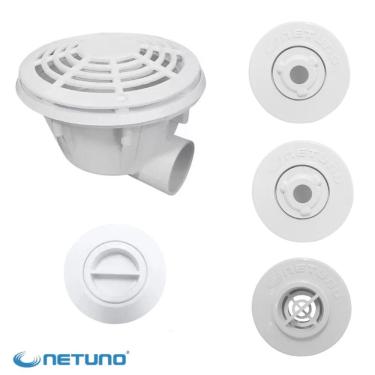 Imagem de Kit Omega Dreno + Retornos + Aspiração + Quebra Onda Netuno