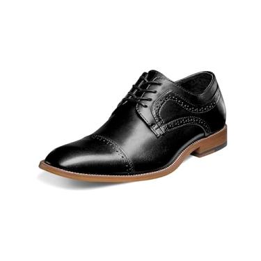 Imagem de STACY ADAMS Sapato Oxford masculino Dickinson com cadarço, Preto, 11