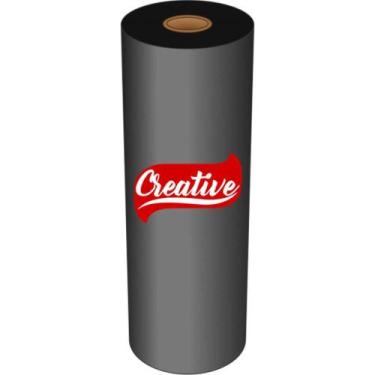 Imagem de Ribbon Cera Preto 110MM X 91M - Mundo BRAS