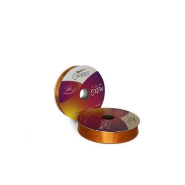 Imagem de Fita de Cetim 22MM X 50M Laranja - Cinderela