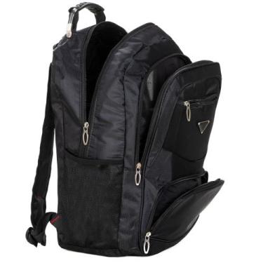 Imagem de Mochila Masculina Moderna Durável Cabo De Aço - star shop