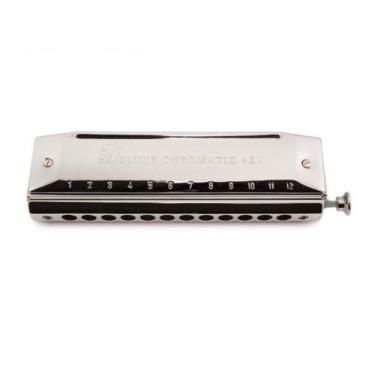 Imagem de Gaita de Boca Deluxe Chromatic 48 Vozes C DÓ - Hering - SHG