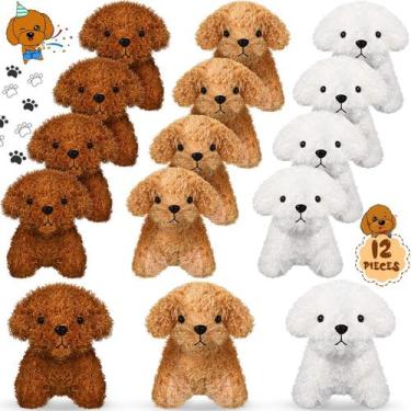 Imagem de Kit com 12 Mini Pelúcias Skylety - 5 Polegadas - Brinquedo Infantil
