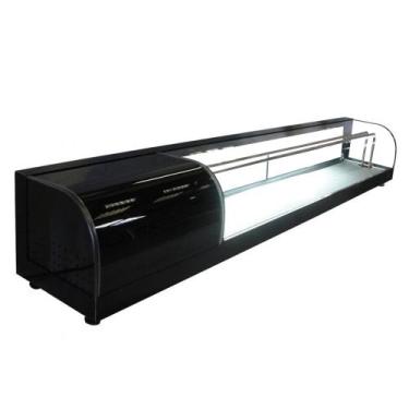 Imagem de B-VFRD1350 - Vitrine Refrigerada Beta para doces 1,35cm Preta - 127V -