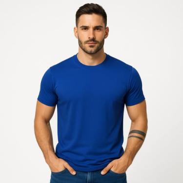Imagem de Camiseta dry fit Masculino Sports - kyros, Azul, GG