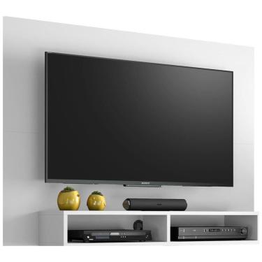 Imagem de Painel Eros Para Tv Até 43'' Nicho Acoplado Notável Branco