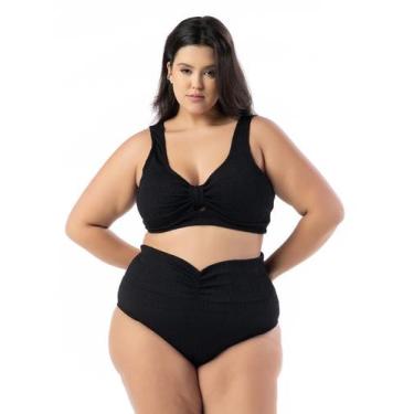 Imagem de Biquini Plus Size Com Bojo Lateral Grossa E Alças Largas - WA modas, P