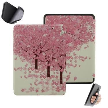 Imagem de GUKSRASO Capa para 6.8" Kindle Paperwhite 11ª Geração/Signature Edition (Modelo: M2L3EK/M2L4EK) - Despertar/Suspender Automático Inteligente,Material TPU e Alça de Mão