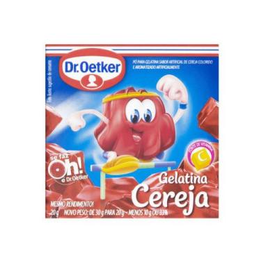 Imagem de Gelatina Cristal Cereja Dr.Oetker 20g