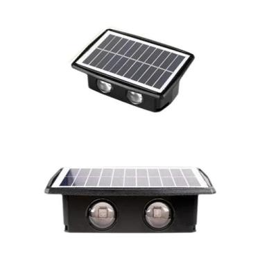 Imagem de Luminária De Parede Solar LED De Alta Luminosidade Para Exterior, Deco