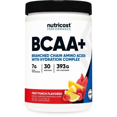 Imagem de Suplemento Nutricost BCAA + Hydration Powder 30 porções-Unissex