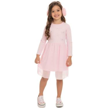 Imagem de Vestido Infantil Menina Inverno Bailarina - By Gus-Feminino