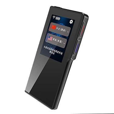 Imagem de Dispositivo portátil de tradutor instantâneo de tradutor de idiomas - Tradutor de voz instantâneo em dois sentidos de idiomas portáteis, dispositivo portátil de tradutores de línguas estrangeiras,