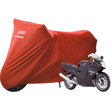 Imagem de Capa De Tecido Lycra Moto Honda CBR 1100XX Super BlackBird - Mz, Verme